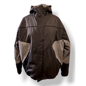 Eisenegger Klassiker Men's Padded Coat Jacket Grey *flaw X-LARGE Nylon